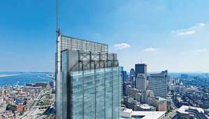 Officials from Delaware North, Boston Properties, the City of Boston, the state of Massachusetts and over 200 community members celebrated the official groundbreaking of ‘The Hub on Causeway’ development at a ceremony on January 7, at the site of the former Boston Garden on Causeway Street. (Photo Credit: Steve Babineau/BostonBruins.com)